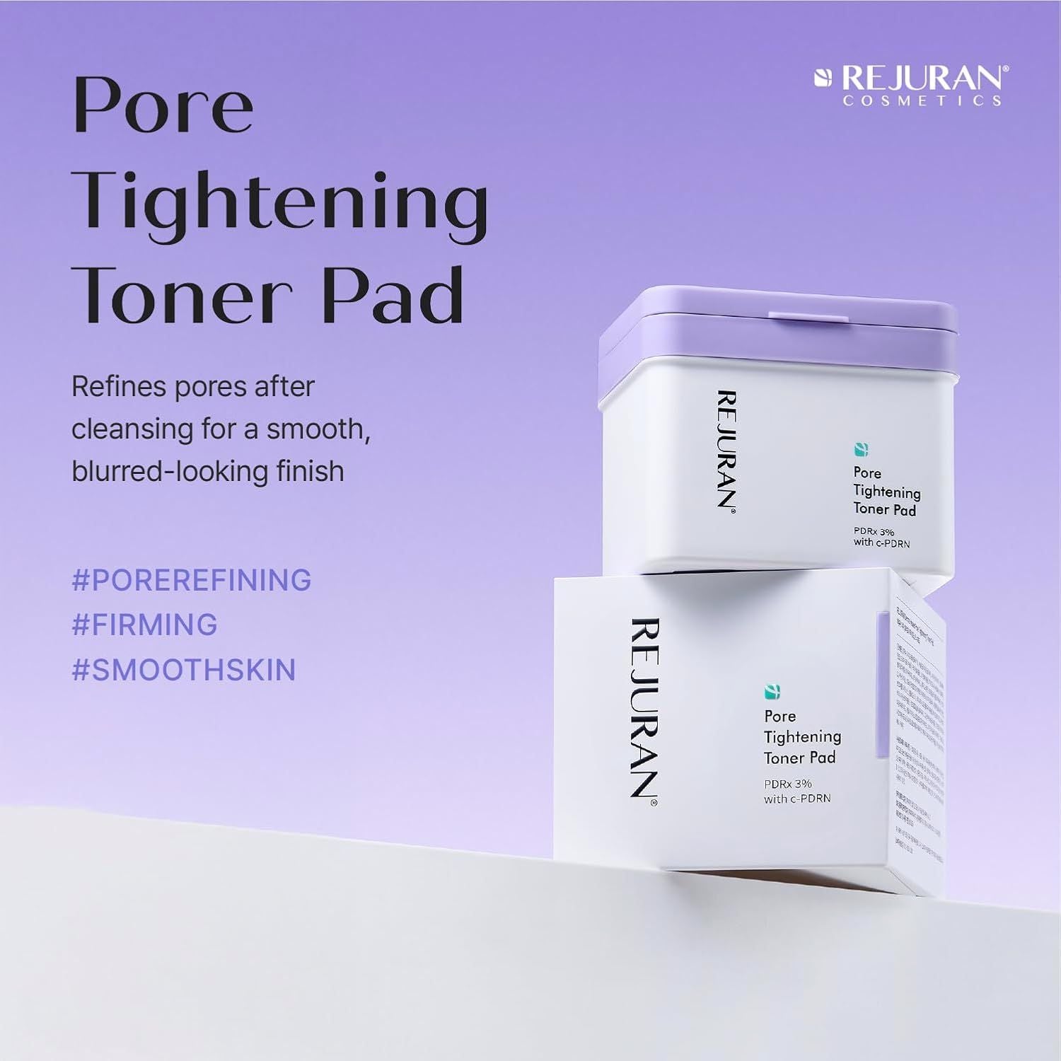 REJURAN Pore Tightening Toner Pads | 60 Pads, 220ml – Mirai Skin