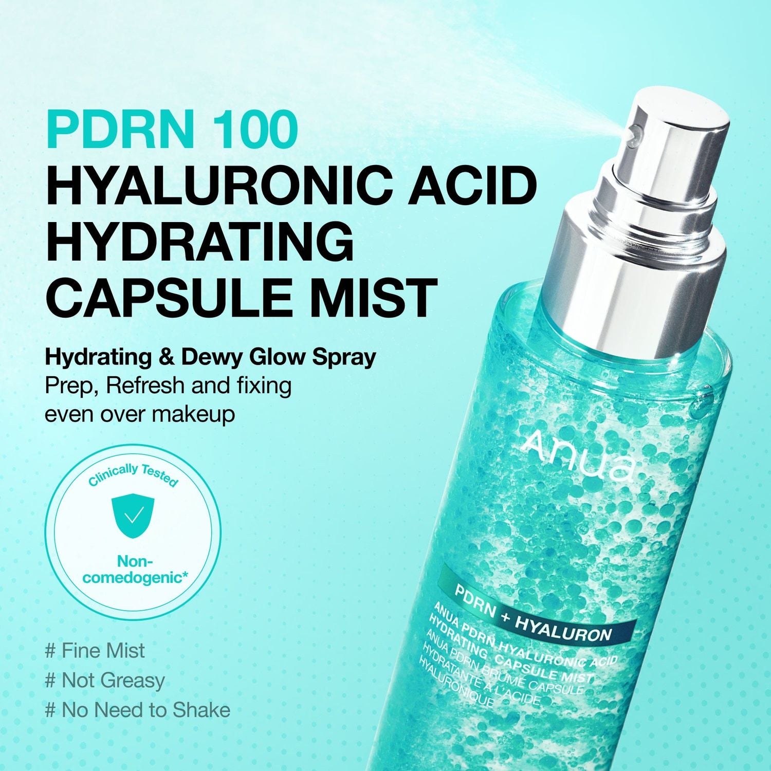Anua PDRN Hyaluronic Acid Hydrating Capsule Mist 30ml