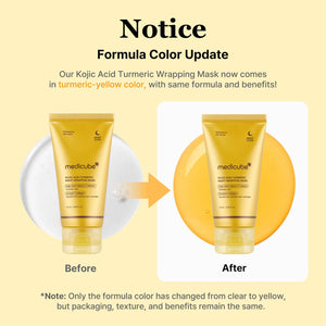 medicube Kojic Acid Turmeric Night Wrapping Mask 75ml, image 2