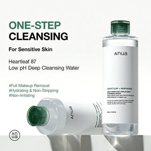 Anua Heartleaf 87 Low pH Deep Cleansing Water 500g, image 2