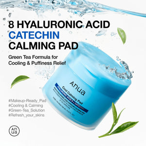 Anua 8 Hyaluronic Acid Catechin Calming Pad 185ml/110ea, image 2