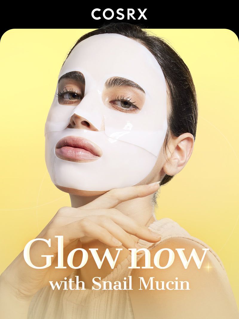COSRX Advanced Snail Mucin Glass Glow Hydrogel Mask 34g X 3ea