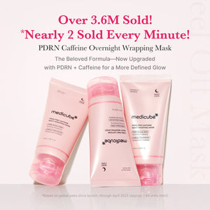 medicube PDRN Pink Caffeine Night Wrapping Mask 75ml, image 2
