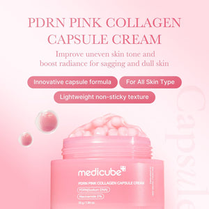 medicube PDRN Pink Collagen Capsule Cream 55ml, image 2
