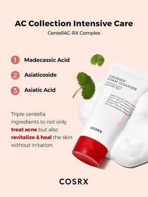 COSRX AC Collection Calming Foam Cleanser 150ml, image 3