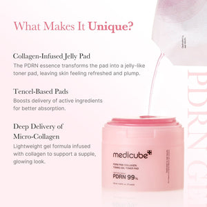 medicube PDRN Pink Collagen Gel Mask 28g X 4ea, image 3