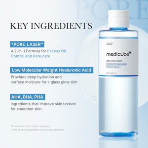medicube Zero Pore Toner 250ml, image 3