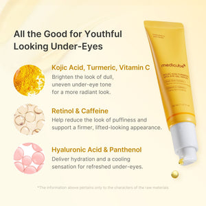 medicube Kojic Acid Turmeric Vita Eye Gel Serum 30ml, image 3