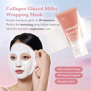 medicube Collagen Milk Toning Wrapping Mask 75ml, image 3