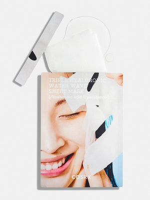 COSRX Hydrium Triple Hyaluronic Water Wave Sheet Mask (10 Sheets), image 3