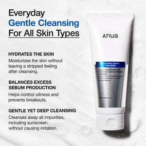Anua 8 Hyaluronic Acid Hydrating Gentle Foaming Cleanser 150ml, image 3