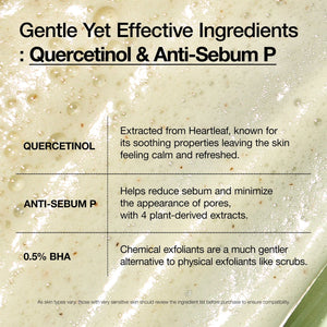 Anua HEARTLEAF QUERCETINOL PORE DEEP CLEANSING FOAM 150ml, image 5