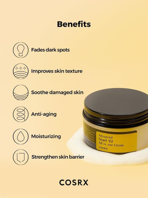 COSRX Advanced Snail 92 All in one Cream 100g (Tube type), image 5