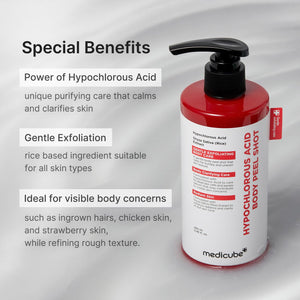 medicube Hypochlorous Acid Body Peel Shot 280ml, image 5