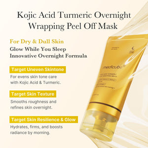 medicube Kojic Acid Turmeric Night Wrapping Mask 75ml, image 5