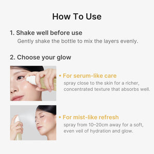 medicube Kojic Acid Termeric Vita Jelly Mist Serum 100ml, image 6