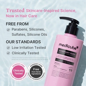 medicube Rosemary PDRN Cooling Thickening Shampoo 400ml, image 6