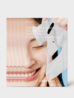 COSRX Hydrium Triple Hyaluronic Water Wave Sheet Mask (10 Sheets), image 7