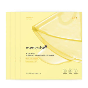 medicube Kojic Acid Turmeric Brightening Gel Mask 28g*4ea, image 8