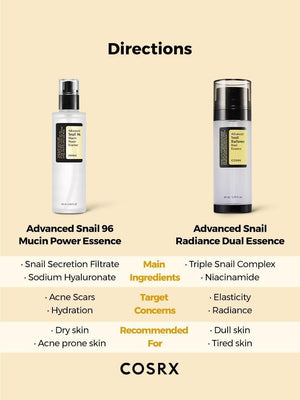 COSRX Advanced Snail Radiance Dual Essence 80ml, image 8