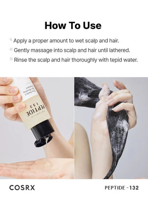 COSRX PEPTIDE-132 Ultra Perfect Hair Bonding Shampoo 200ml, image 5
