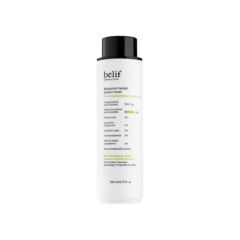 belif BERGAMOT HERBAL EXTRACT TONER 200ml (Moisturizer)