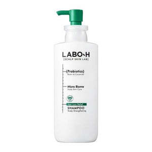 LABO-H Hair Loss Relief Shampoo Scalp Strengthening packaging and details