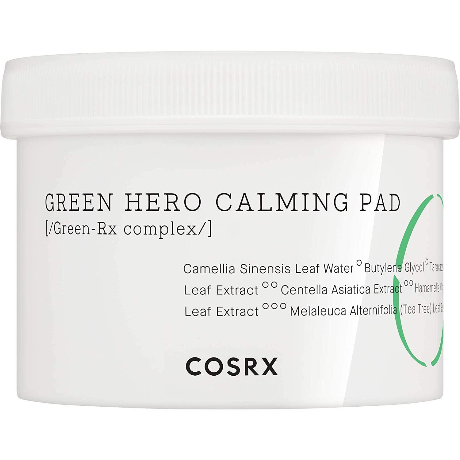 COSRX One Step Green Hero Calming Pad 70 Sheets (Toner Pad)