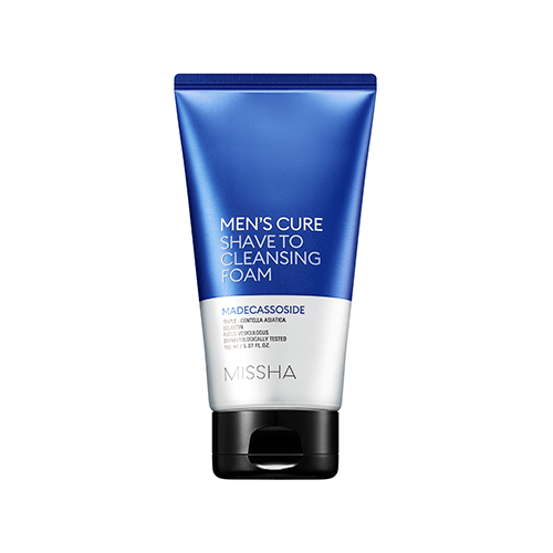 MISSHA Men's Cure Shave To Cleansing Foam 150ml (Cleanser for Men)