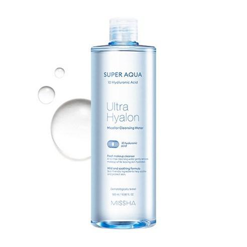 MISSHA Super Aqua Ultra Hyalron Cleansing Water 500ml (Cleanser)