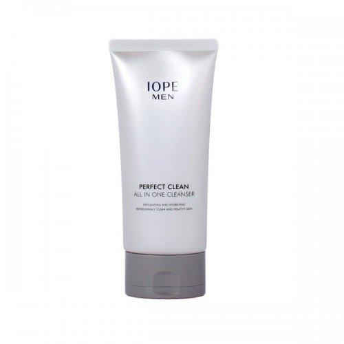 IOPE MEN PERFECT CLEAN ALL IN ONE CLEANSER 125ml (Cleanser for Men)