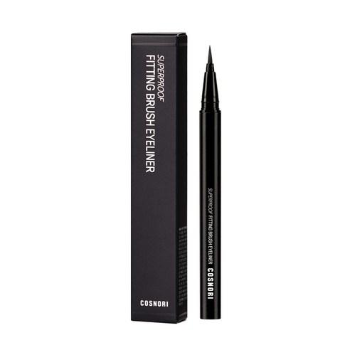COSNORI Super Proof Fitting Brush Eyeliner 0.6g (3 Colors) 0.6 g