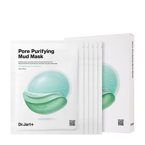 Dr.Jart+ PORE REMEDY PURIFYING MUD MASK 13g X 5ea - Korean Skincare | Mirai Skin