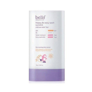 belif Happy Bo Easy Wash Sunstick (SPF50+/PA++++) - Korean Sun Stick