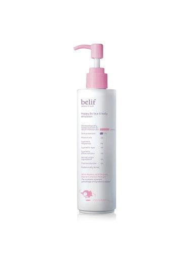 belif Happy Bo Face & Body Emulsion 250ml (Baby Lotion)