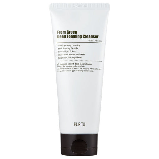غسول رغوي عميق PURITO From Green Deep Foaming Cleanser 150ml
