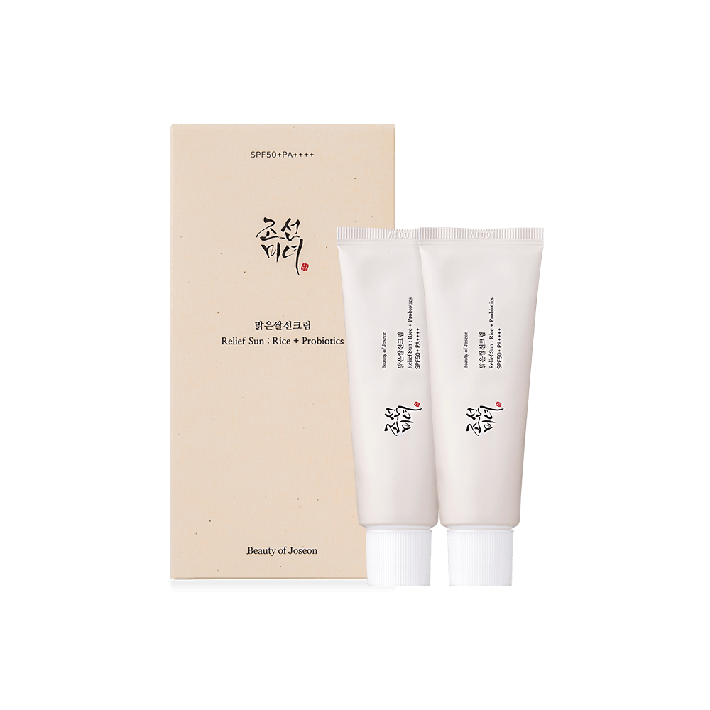 Beauty of Joseon Relief Sun: Rice + Probiotics (SPF50+ PA++++) Double Pack 50ml X 2ea (Sunscreen)