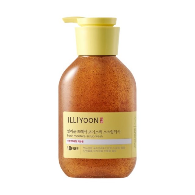 ILLIYOON Fresh Moisture Scrub Wash packaging and details