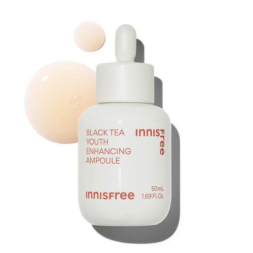innisfree Black Tea Youth Enhancing Ampoule 50ml (Black + Adenosine)