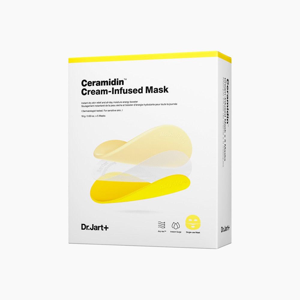 Dr.Jart+ Ceramidin Cream-Infused Mask 18g X 5ea (FACE MASK) 18 g