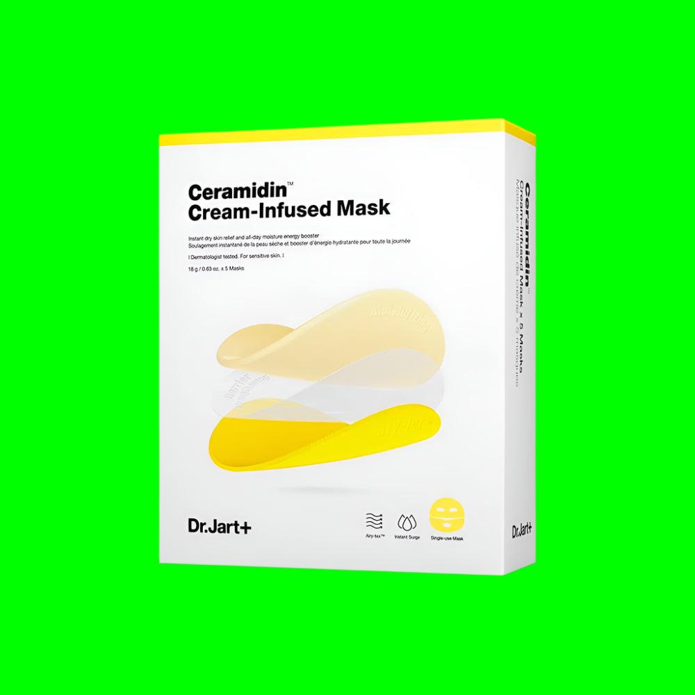 Dr.Jart+ Ceramidin Cream-Infused Mask 18g X 5ea (FACE MASK) 18 g