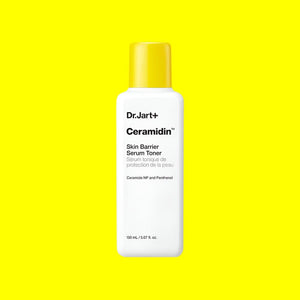 Dr.Jart+ Ceramidin Skin Barrier Serum Toner packaging and details