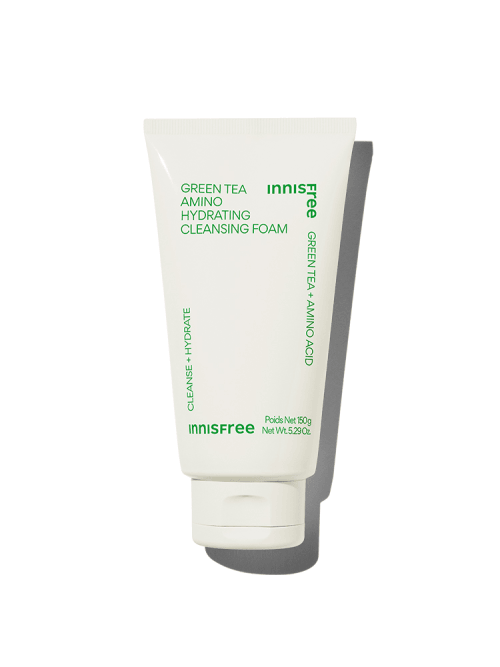 innisfree Green Tea Amino Hydrating Cleansing Foam 150g (Cleanser) 150 g