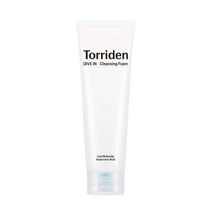 Torriden Dive In Low Molecular Hyaluronic Acid Cleansing Foam packaging and details