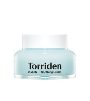 Torriden Dive-In Hyaluronic Acid Soothing Cream packaging and details