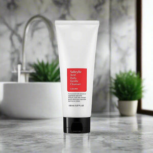 COSRX Salicylic Acid Daily Gentle Cleanser packaging and details