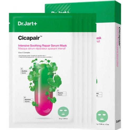Dr.Jart+ CICAPAIR™ SENSITIVE SKIN SERUM FACE MASK FOR REDNESS (5 Sheets) (Facial Mask)