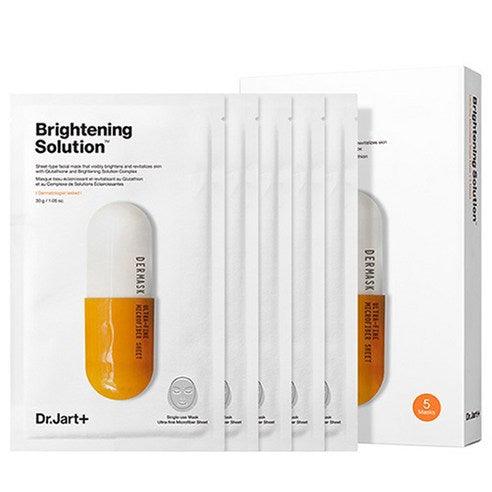 Dr.Jart+ DERMASK BRIGHTENING SOLUTION FACE MASK (5 Sheets) (Facial Mask)