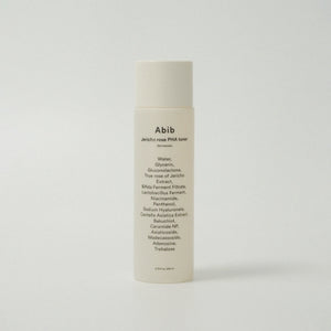 Abib Jericho rose PHA toner Skin booster packaging and details