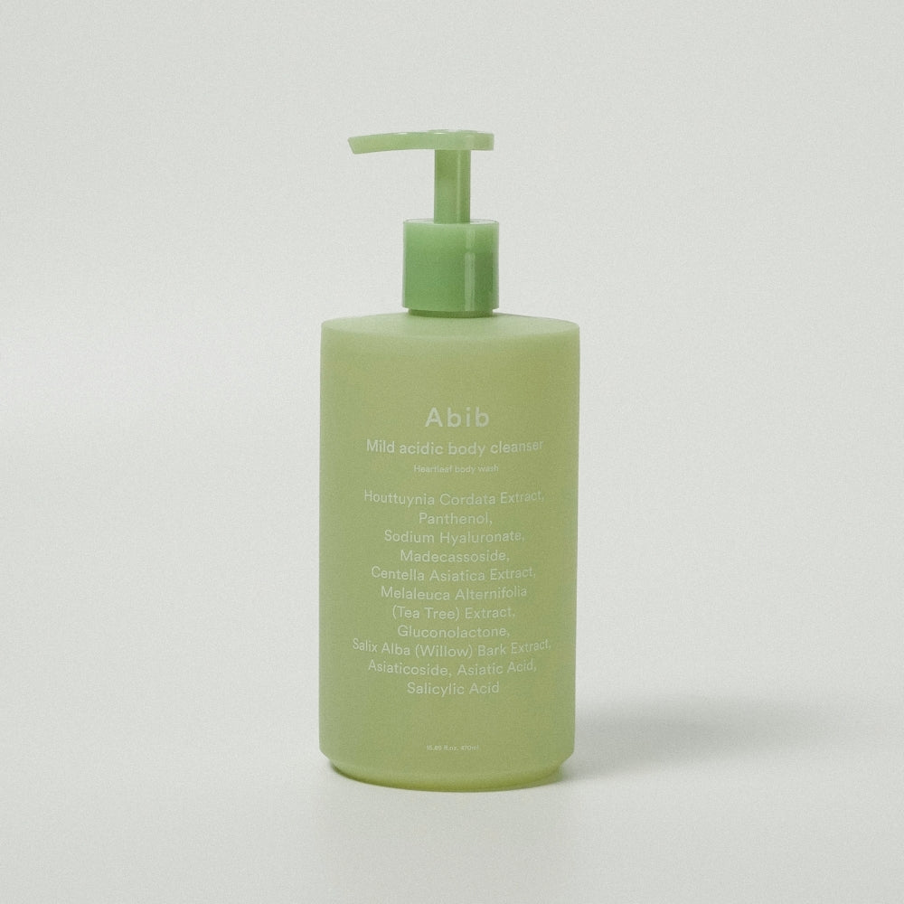 Abib Mild acidic body cleanser Heartleaf wash 470ml